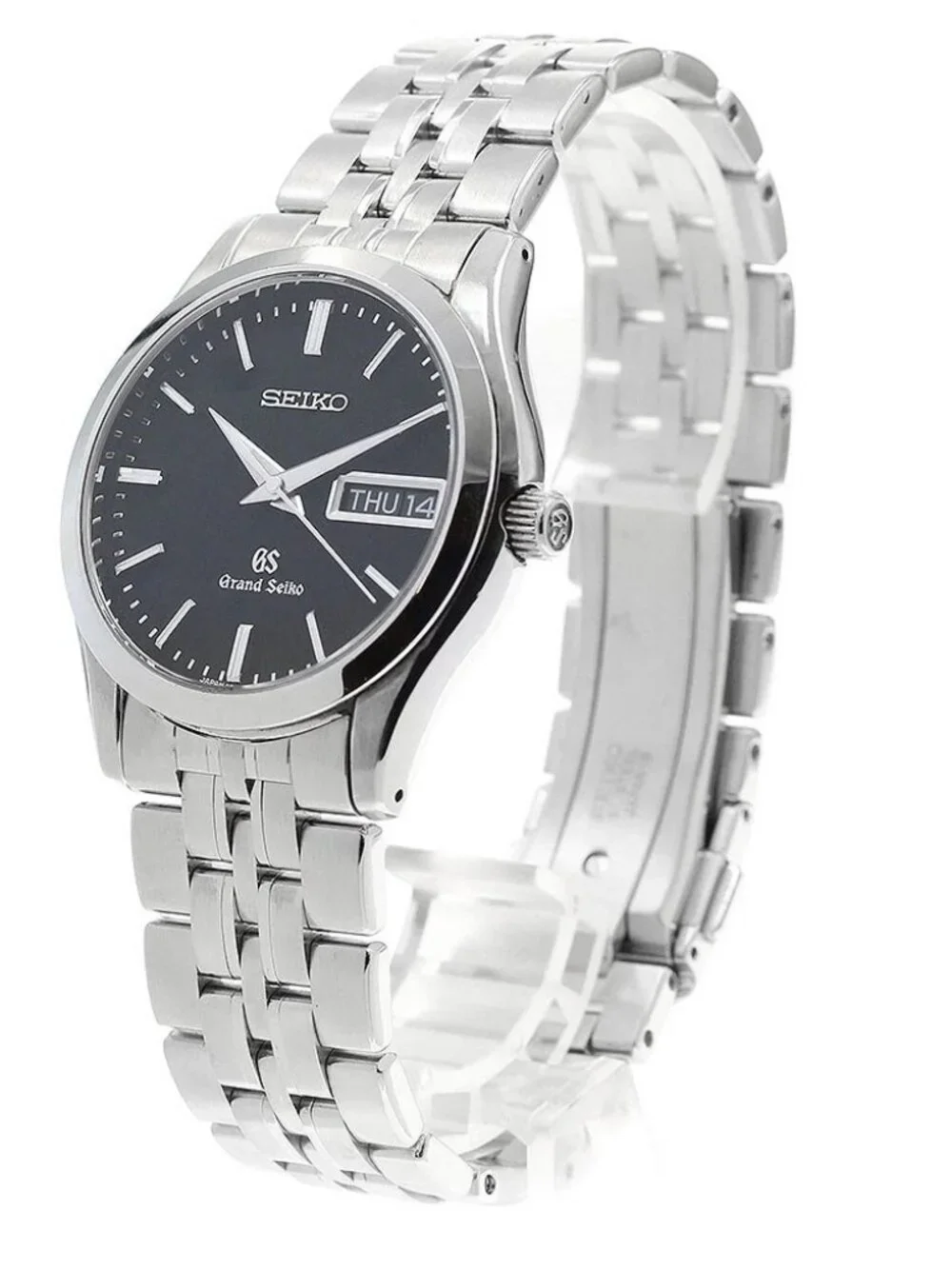 SEIKO Grand Seiko SBGT021/9F83-0AB0 Day date black Dial Quartz Men's_971394